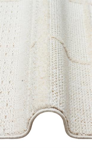JOY JOY 03 WHITE  Hav Toz Vermeyen Yumuşak dokulu Modern Makine Halısı