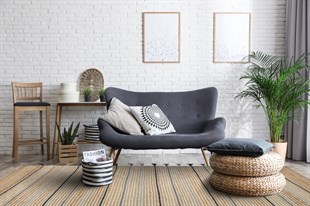 JUNO ECH 05 NAT.MULTY  El Dokuma Naturel Jüt Hasır Halı