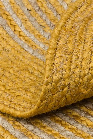 JUNO ECH 14R NATURAL GREY El Dokuma Naturel Jüt Hasır Halı