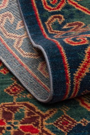 KADIM KDM 01 NAVY RED  Anadolu Motiflerine Sahip Yeni Zellanda Yünü İle Üretilen El Emeği Yüksek Kara Tezgah Halısı