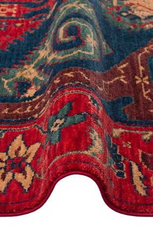 KADIM KDM 05 RED VINTAGE  Anadolu Motiflerine Sahip Yeni Zellanda Yünü İle Üretilen El Emeği Yüksek Kara Tezgah Halısı