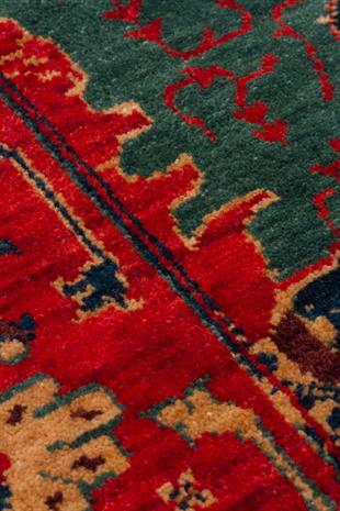KADIM KDM 05 RED VINTAGE  Anadolu Motiflerine Sahip Yeni Zellanda Yünü İle Üretilen El Emeği Yüksek Kara Tezgah Halısı