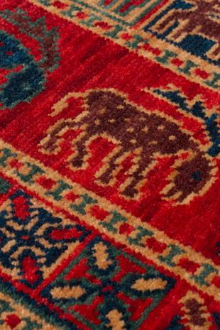 KADIM KDM 08 VIOLET  Anadolu Motiflerine Sahip Yeni Zellanda Yünü İle Üretilen El Emeği Yüksek Kara Tezgah Halısı