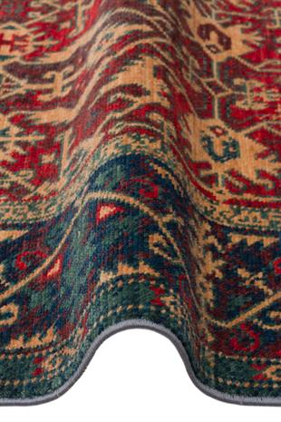 KADIM KDM 09 RED  Anadolu Motiflerine Sahip Yeni Zellanda Yünü İle Üretilen El Emeği Yüksek Kara Tezgah Halısı