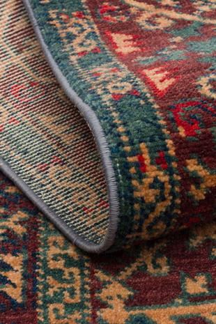 KADIM KDM 09 RED  Anadolu Motiflerine Sahip Yeni Zellanda Yünü İle Üretilen El Emeği Yüksek Kara Tezgah Halısı