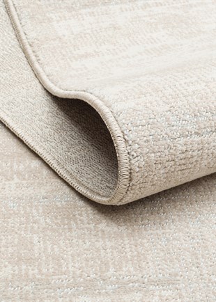 KALAHARI KLH 01 GREY BEIGE  Özel Dokuma Tekniği ile Üretilen Modern Sade Desenli Makine Halısı