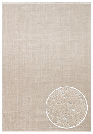 KALAHARI KLH PLAIN BEIGE  Özel Dokuma Tekniği ile Üretilen Modern Sade Desenli Makine Halısı