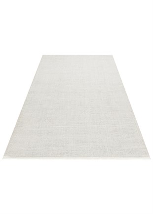 KALAHARI KLH PLAIN SILVER  Özel Dokuma Tekniği ile Üretilen Modern Sade Desenli Makine Halısı