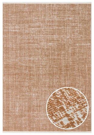 KALAHARI KLH PLAIN TERRA  Özel Dokuma Tekniği ile Üretilen Modern Sade Desenli Makine Halısı