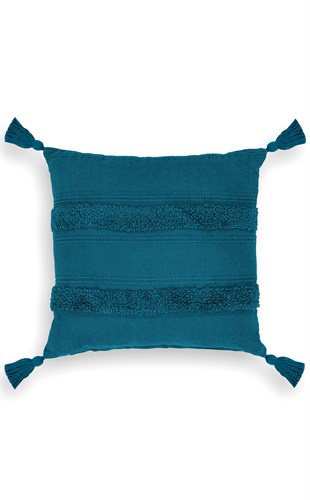 KIRLENT KRL 03 NAVY  Etnik Desenlere Sahip Renkli ve Şık Kırlentler 43*43 cm