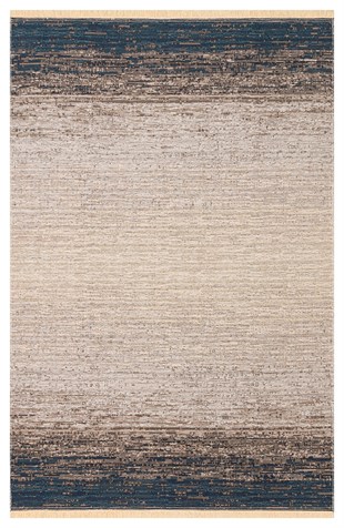 KUTNU KILIM KTN 01 MARINE BEIGE Modern Ombre Renk Geçişli Yıkanabilir Çift Taraflı Kilim