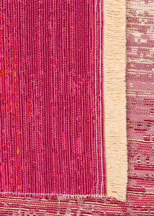KUTNU KILIM KTN 01 TERRA PINK  Modern Ombre Renk Geçişli Yıkanabilir Çift Taraflı Kilim
