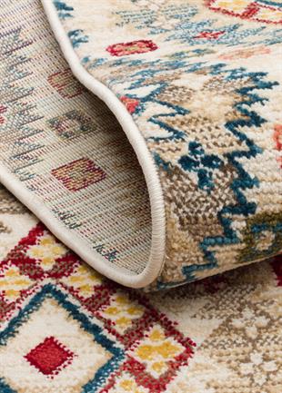 KYBELE KYB 07 MULTY Sıcak Renk Tonlu Otantik Makine Halısı