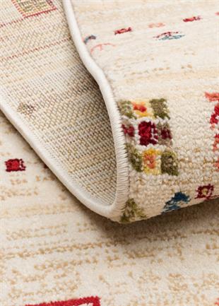 KYBELE KYB 06 CREAM XW Sıcak Renk Tonlu Otantik Makine Halısı