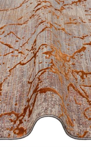 LA PAZ LPZ 01 COPPER  Yüksek Alçak Dokulu Yüksek Kaliteli Sık Dokuma Modern Salon Halısı