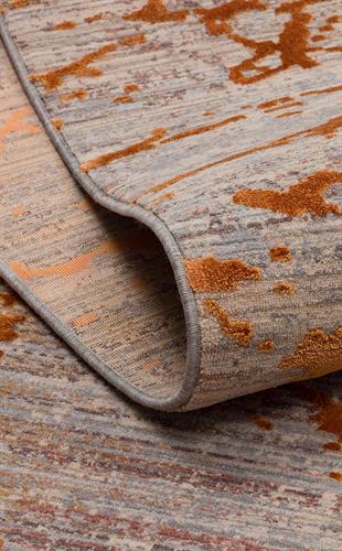 LA PAZ LPZ 01 COPPER  Yüksek Alçak Dokulu Yüksek Kaliteli Sık Dokuma Modern Salon Halısı