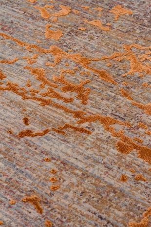 LA PAZ LPZ 01 COPPER  Yüksek Alçak Dokulu Yüksek Kaliteli Sık Dokuma Modern Salon Halısı