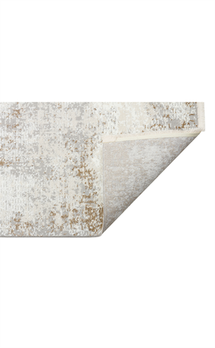 LAGOS XW LGS 05 GREY BEIGE XW Hav Toz Vermez Eskitme Desenli Modern Makine Halısı