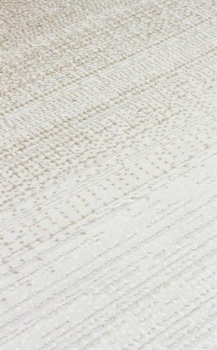 LAGOS XW LGS 16 CREAM BEIGE XW  Hav Toz Vermez Eskitme Desenli Modern Makine Halısı