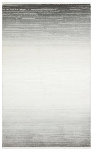 LAGOS XW LGS 16 CREAM GREY XW  Hav Toz Vermez Eskitme Desenli Modern Makine Halısı