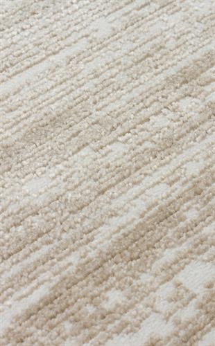 LAGOS XW LGS 19 BEIGE XW  Hav Toz Vermez Eskitme Desenli Modern Makine Halısı