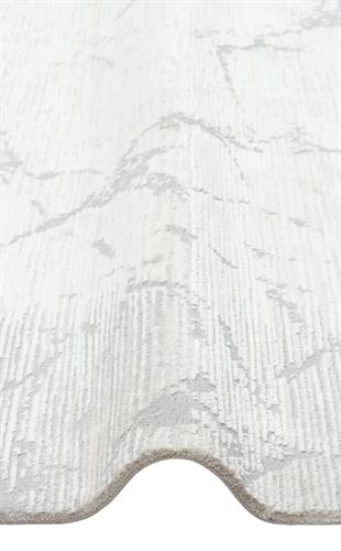 LAGOS XW LGS 20 CREAM GREY XW  Hav Toz Vermez Eskitme Desenli Modern Makine Halısı