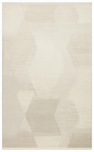 LAGOS XW LGS 21 CREAM BEIGE XW  Hav Toz Vermez Eskitme Desenli Modern Makine Halısı