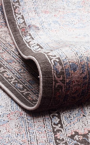 LAHOR LHR 01 BRONZE  Özel Boyama İşlemi İle Üretilen Yüksek Alçak Dokuya Sahip Zengin Renkli Şık Salon Halısı