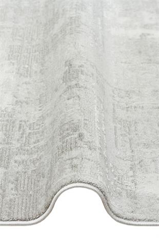 LEONA LNA 01 GREY  Yumuşak Tuşeli Hav Toz Vermez Modern Makine Halısı