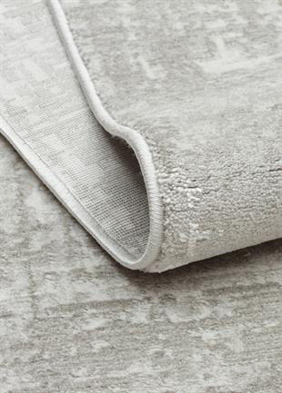 LEONA LNA 01 GREY  Yumuşak Tuşeli Hav Toz Vermez Modern Makine Halısı
