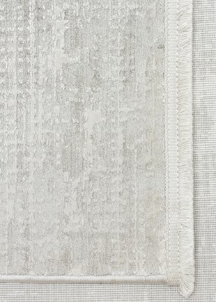 LEONA LNA 02 GREY  Yumuşak Tuşeli Hav Toz Vermez Modern Makine Halısı