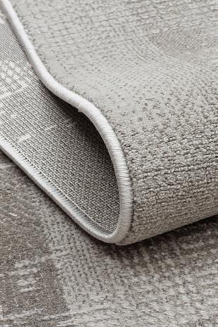 LEONA LNA 03 ANTRASIT  Yumuşak Tuşeli Hav Toz Vermez Modern Makine Halısı