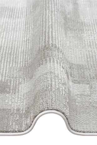 LEONA LNA 03 ANTRASIT  Yumuşak Tuşeli Hav Toz Vermez Modern Makine Halısı