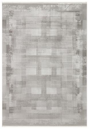 LEONA LNA 03 ANTRASIT  Yumuşak Tuşeli Hav Toz Vermez Modern Makine Halısı