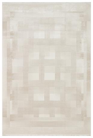 LEONA LNA 03 CREAM  Yumuşak Tuşeli Hav Toz Vermez Modern Makine Halısı