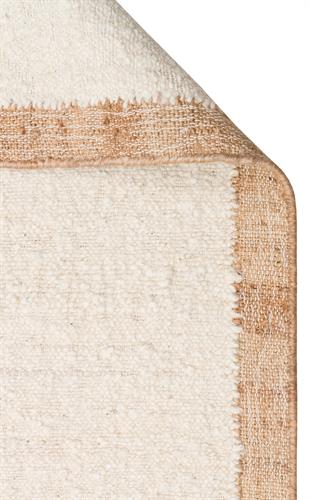 LHASA LHS 01 CREAM NATURAL  Yün ve Jüt ile Üretilen Örme El Dokuma Halı