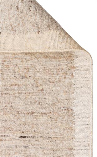 LHASA LHS 01 GREY CREAM  Yün ve Jüt ile Üretilen Örme El Dokuma Halı