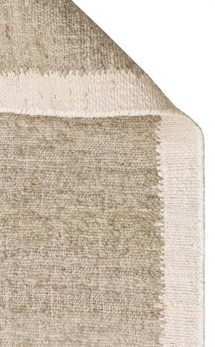 LHASA LHS 01 MINT CREAM  Yün ve Jüt ile Üretilen Örme El Dokuma Halı