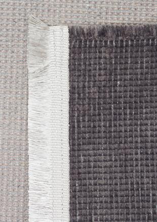 LIZA KILIM LIZ 01 ANTRASIT  Hav Toz Vermez Kaymaz Tabanlı Yıkanabilir Düz Renk Kilim