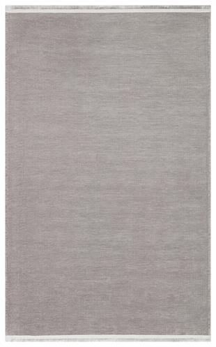 LIZA KILIM LIZ 01 GREY  Hav Toz Vermez Kaymaz Tabanlı Yıkanabilir Düz Renk Kilim