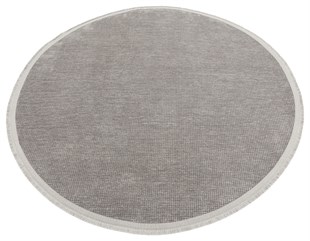 LIZA KILIM LIZ 01 GREY Q  Hav Toz Vermez Kaymaz Tabanlı Yıkanabilir Düz Renk Kilim