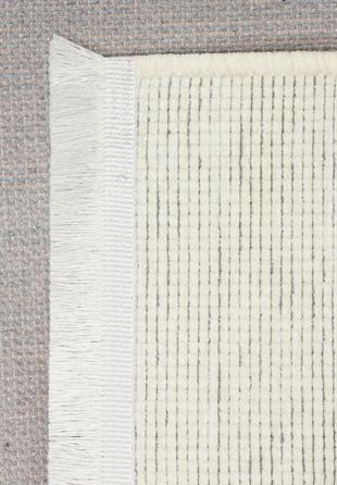 LIZA KILIM LIZ 01 WHITE  Hav Toz Vermez Kaymaz Tabanlı Yıkanabilir Düz Renk Kilim