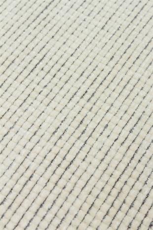 LIZA KILIM LIZ 01 WHITE  Hav Toz Vermez Kaymaz Tabanlı Yıkanabilir Düz Renk Kilim