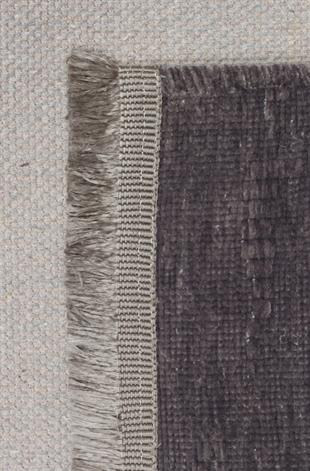 LIZA KILIM LIZ 02 ANTRASIT  Hav Toz Vermez Kaymaz Tabanlı Yıkanabilir Düz Renk Kilim