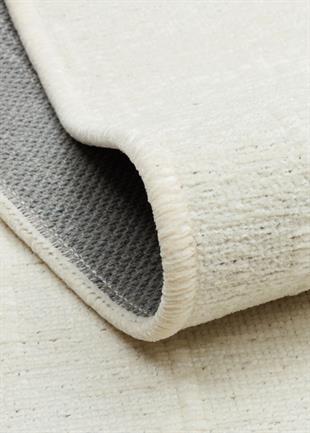 LIZA KILIM LIZ 02 WHITE  Hav Toz Vermez Kaymaz Tabanlı Yıkanabilir Düz Renk Kilim