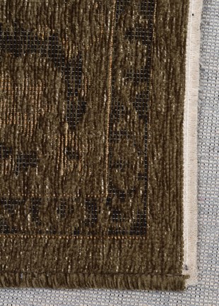 LIZA KILIM XW LIZ 03 GREEN XW  Hav Toz Vermez Kaymaz Tabanlı Yıkanabilir Düz Renk Kilim