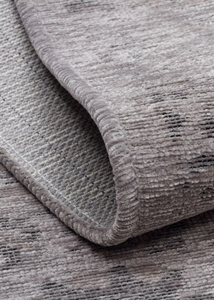 LIZA KILIM XW LIZ 03 GREY XW  Hav Toz Vermez Kaymaz Tabanlı Yıkanabilir Düz Renk Kilim