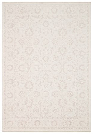 LIZA KILIM XW LIZ 03 WHITE XW  Hav Toz Vermez Kaymaz Tabanlı Yıkanabilir Düz Renk Kilim