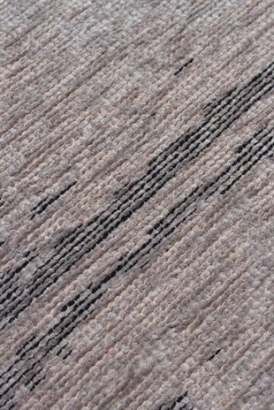 LIZA KILIM XW LIZ 05 GREY XW  Hav Toz Vermez Kaymaz Tabanlı Yıkanabilir Düz Renk Kilim