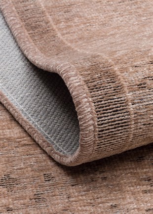 LIZA KILIM XW LIZ 06 VIZON XW  Hav Toz Vermez Kaymaz Tabanlı Yıkanabilir Düz Renk Kilim